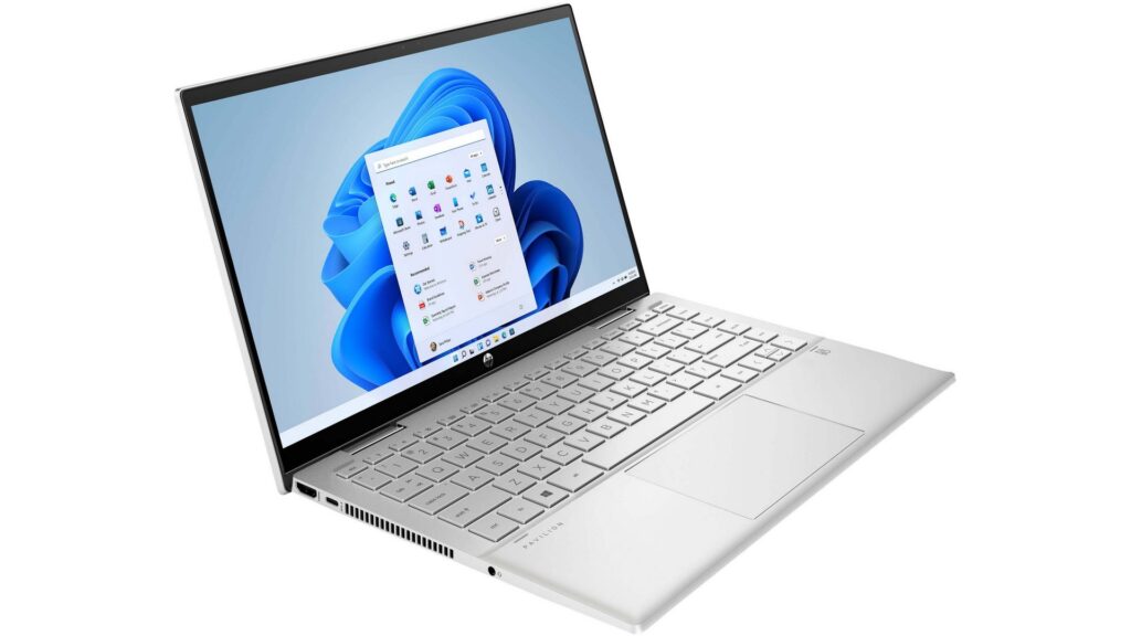 Laptop HP Pavilion x360 14-ek0057TU 6K7E0PA (i5-1235U | RAM 8GB | SSD 512GB | 14-FHD-Touch | Win 11 | Bạc)