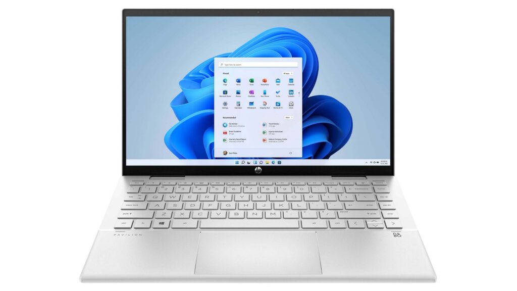 Laptop HP Pavilion x360 14-ek0057TU 6K7E0PA (i5-1235U | RAM 8GB | SSD 512GB | 14-FHD-Touch | Win 11 | Bạc)