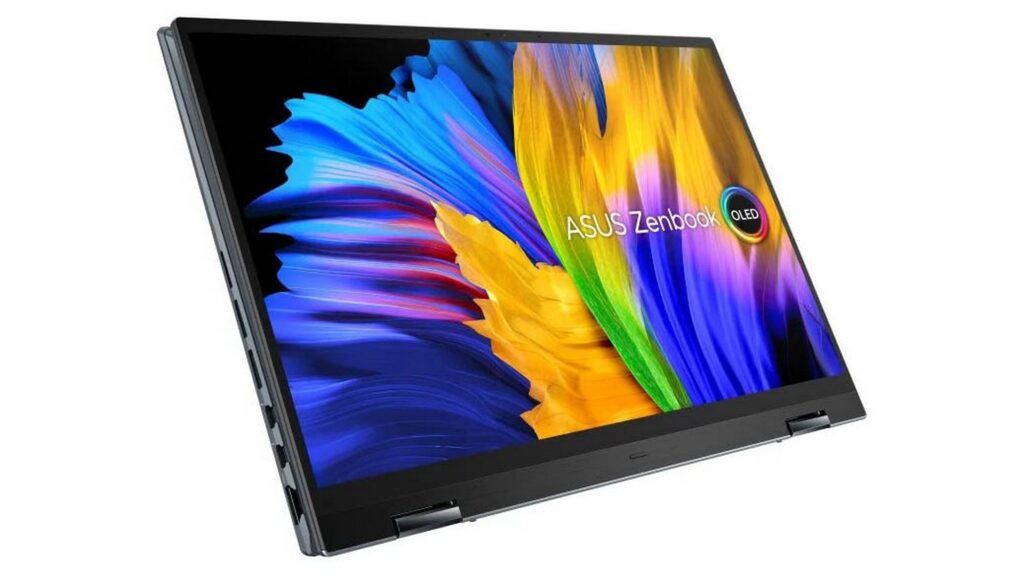Laptop ASUS Zenbook 14 Flip OLED UP5401ZA-KN005W (i5-12500H | RAM 8GB | SSD 512GB | OLED-14-2.8K | Cảm ứng | Win11 | Pine Grey)