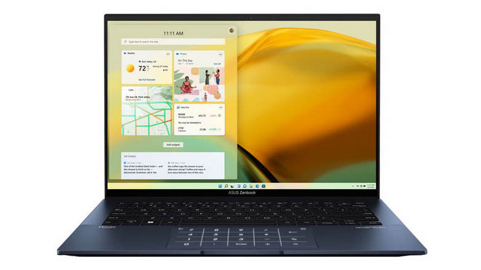 Laptop ASUS Zenbook 14 OLED UX3402ZA-KM221W (i7-1260P | RAM 16GB | SSD 512GB | 14-2.8K-OLED | Win11 | Xanh)
