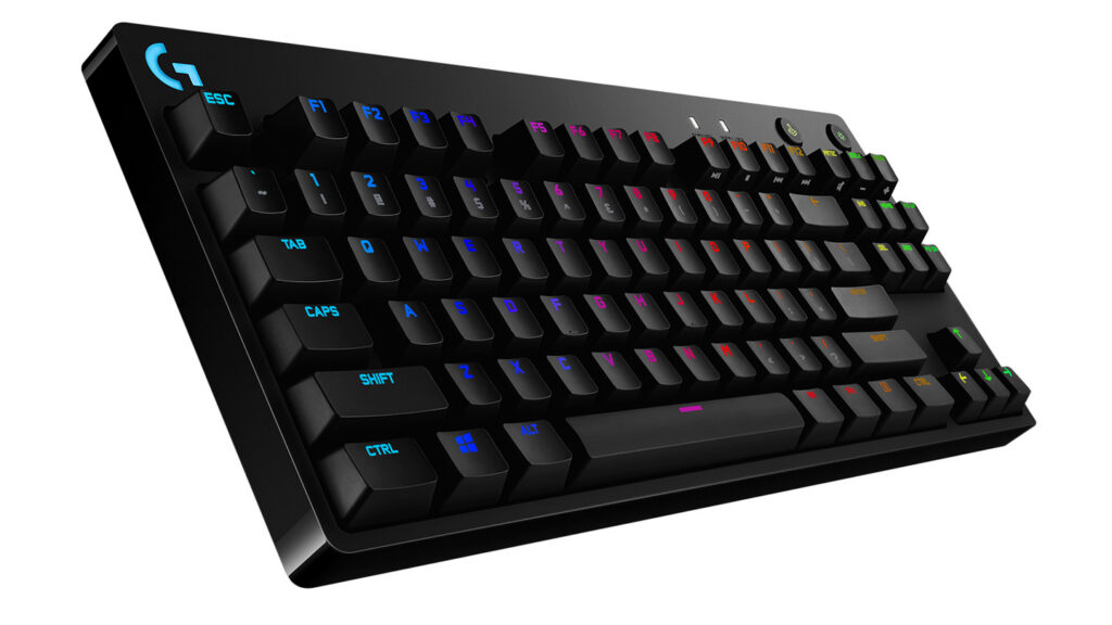 Bàn Phím Cơ Logitech Pro (GX Blue Clicky Switch | ABS | LED RGB) 5 Bàn Phím Cơ Logitech Pro (GX Blue Clicky Switch | ABS | LED RGB)