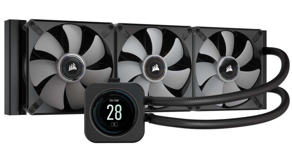 Tản nhiệt nước Corsair H150i ELITE LCD 9 Tản nhiệt nước Corsair H150i ELITE LCD