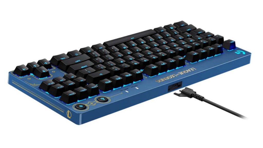 Bàn Phím Cơ Logitech Pro (League of Legends | GX Brown Tactile Switch | ABS | LED RGB)