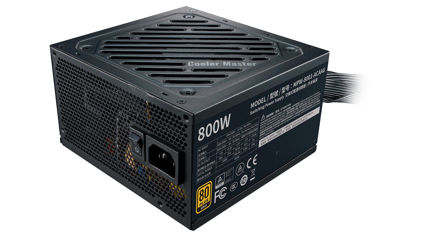 Nguồn Cooler Master G800 GOLD (800W | 80 Plus Gold)