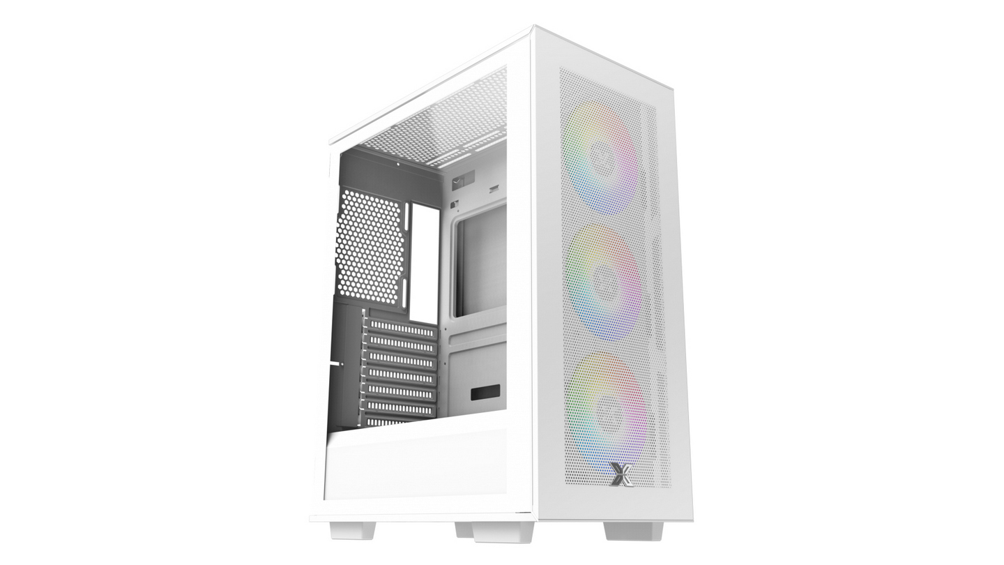 Vỏ Case Xigmatek LUX E ARTIC 3FX (EN47819 | MidTower | Màu Trắng | Sẵn 3 Fan)