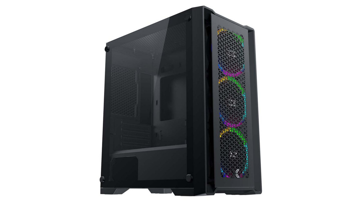 Vỏ Case Xigmatek LUX M 3FR (EN48250 | MidTower | Màu Đen | Sẵn 3 Fan)