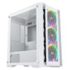 Vỏ Case Xigmatek LUX M Arctic 3FR (EN48267 | MidTower | Màu Trắng | Sẵn 3 Fan)
