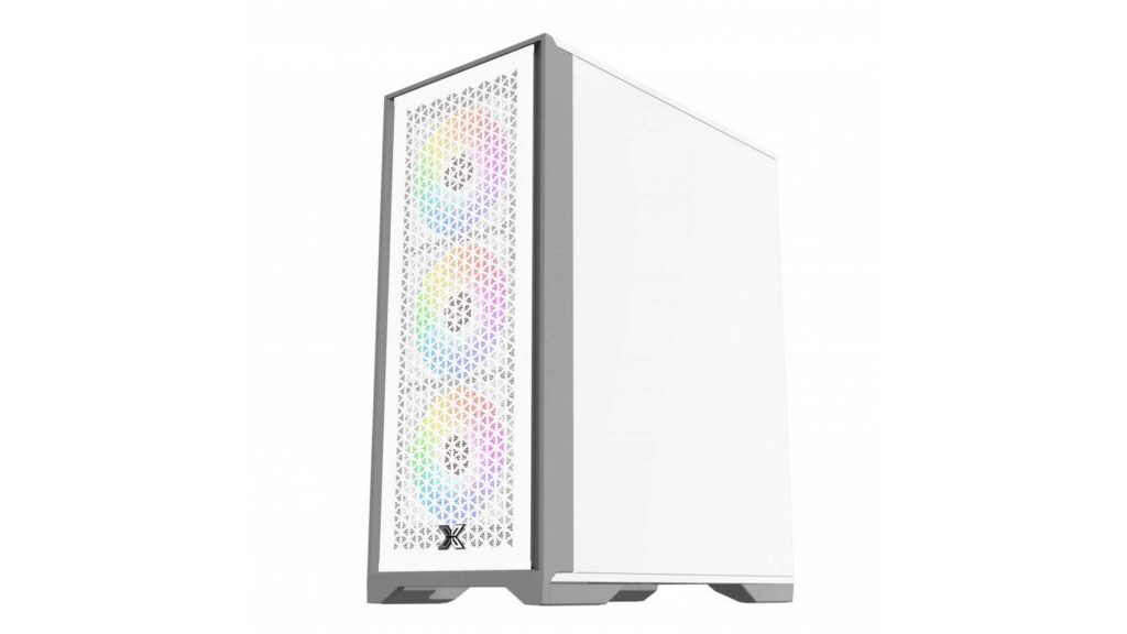 Vỏ Case Xigmatek LUX S Arctic 3FX (EN47857 | MidTower | Màu Trắng | Sẵn 3 Fan)