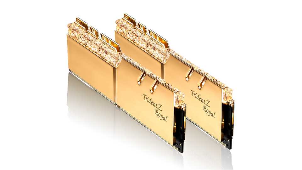 RAM G.Skill Trident Z Royal Gold 32GB (DDR4 | 4000MHz | C18 | 2x16GB | F4-4000C18D-32GTRG)