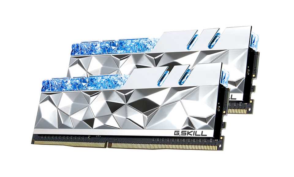 RAM G.Skill Trident Z Royal Elite Silver 16GB (DDR4 | 3600MHz | C16 | 2x8GB | F4-3600C16D-16GTESC)