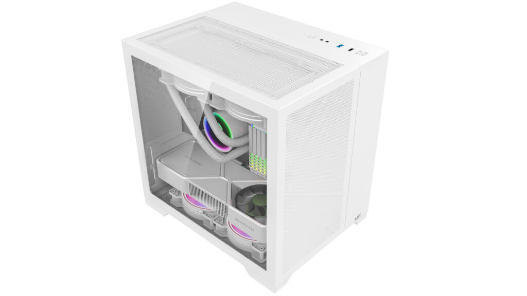 Vỏ Case Bể cá Mik LV12 Mini Flow White 6 Vỏ Case Bể cá Mik LV12 Mini Flow White