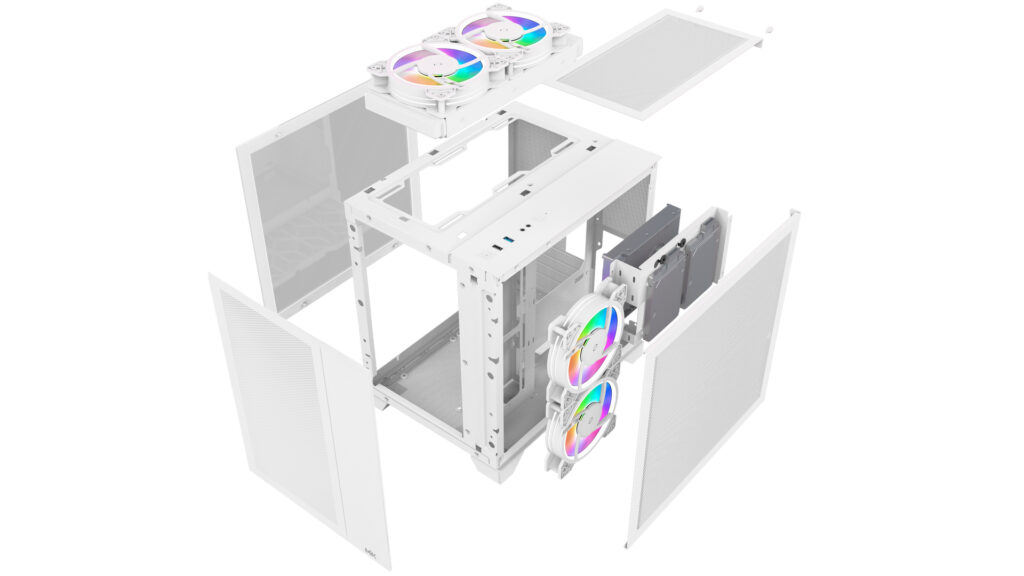 Vỏ Case Bể cá Mik LV12 Mini Flow White 5 Vỏ Case Bể cá Mik LV12 Mini Flow White