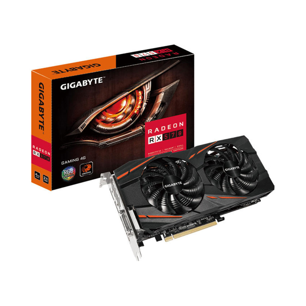 Card màn hình Gigabyte Radeon RX 570 Gaming (GV-RX570GAMING-4GD)