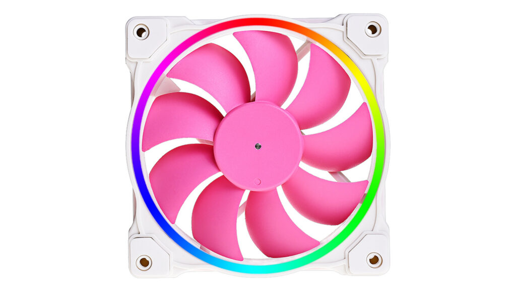 Quạt tản nhiệt ID COOLING ZF-12026 Pastel Pink 5 Quạt tản nhiệt ID COOLING ZF-12025 Pastel Pink