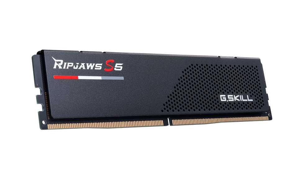 RAM G.Skill RIPJAWS S5 Black 32GB (DDR5 | 5200MHz | C36 | 2x16GB | F5-5200J3636C16GX2-RS5K)