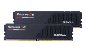 RAM G.Skill RIPJAWS S5 Black 32GB (DDR5 | 5200MHz | C36 | 2x16GB | F5-5200J3636C16GX2-RS5K)