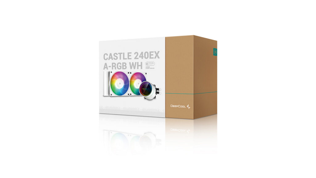 Tản Nhiệt Nước Deepcool Castle 240EX A-RGB WH 10 Tản Nhiệt Nước Deepcool Castle 240EX A-RGB WH