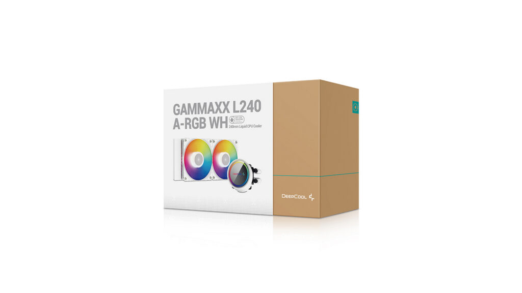 Tản Nhiệt Nước Deepcool Gammaxx L240 A-RGB WH 9 Tản Nhiệt Nước Deepcool Gammaxx L240 A-RGB WH