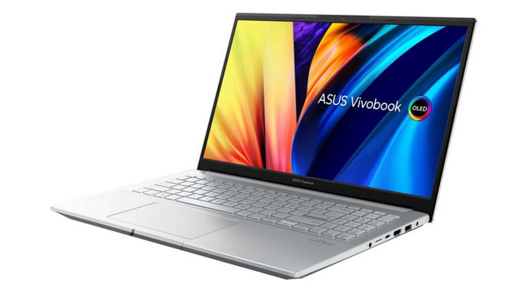 Laptop ASUS Vivobook Pro 15 OLED M6500QC-MA002W (Ryzen 5-5600H | RTX 3050 | 15.6-2.8K-OLED | RAM 16GB | SSD 512GB | Win11 | Bạc)