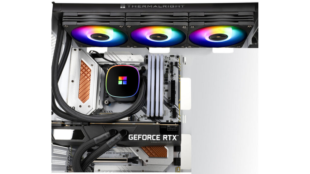 Tản Nhiệt Nước Thermalright FROZEN HORIZON 360 BLACK ARGB 11 Tản Nhiệt Nước Thermalright FROZEN HORIZON 360 BLACK ARGB