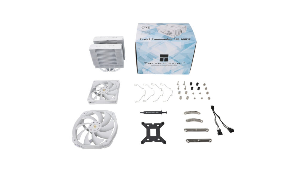 Tản nhiệt khí CPU Thermalright Frost Commander 140 White 9 Tản nhiệt khí CPU Thermalright Frost Commander 140 White