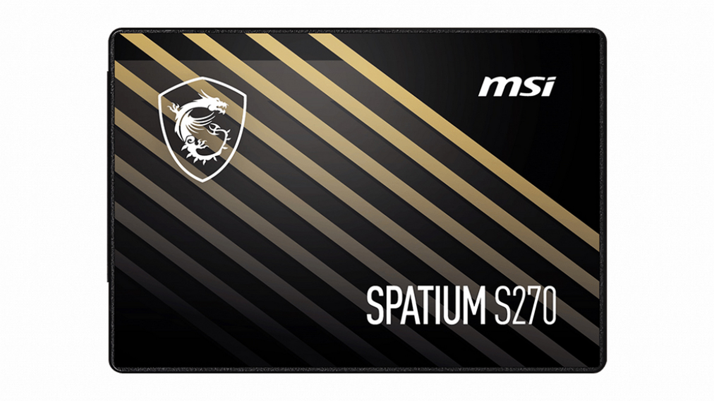 Ổ Cứng SSD SATA 2,5" MSI SPATIUM S270 240GB (500MB/s - 400MB/s)