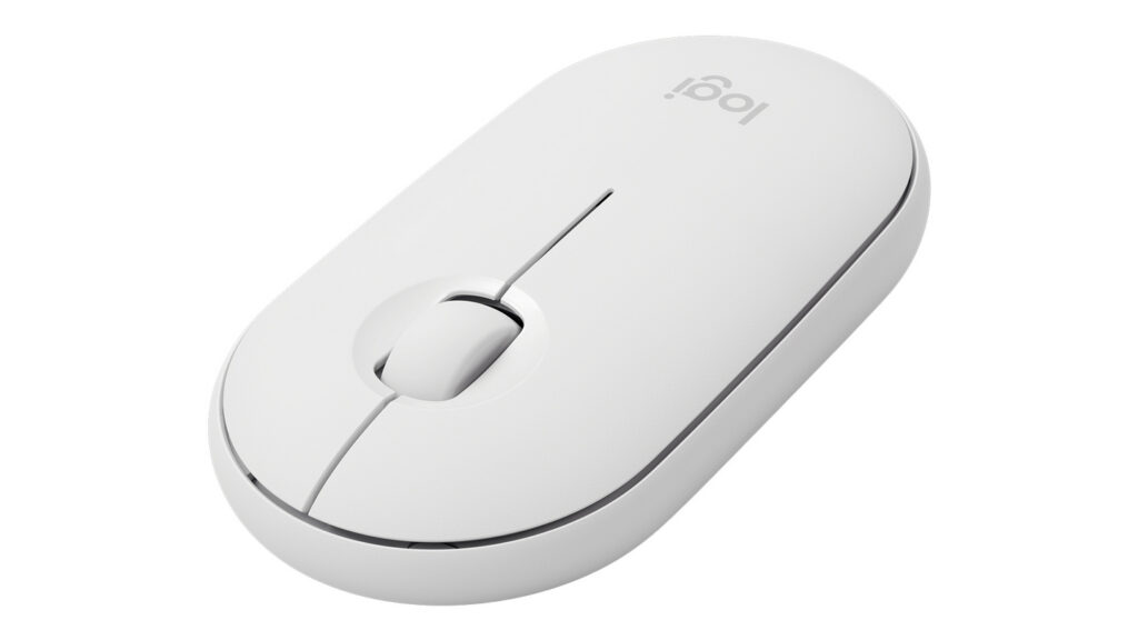 Chuột không dây Logitech Pebble M350 White