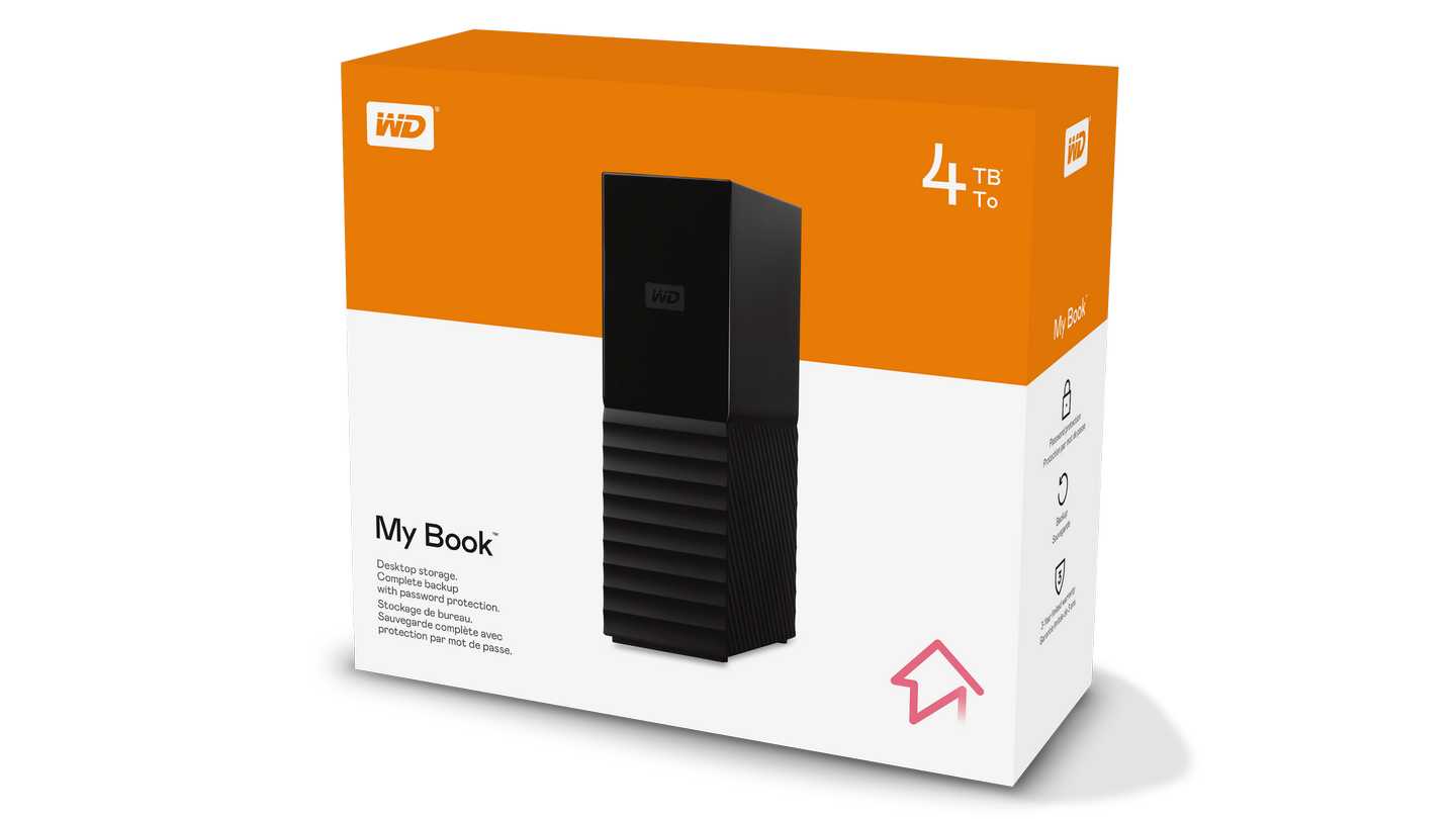 Ổ Cứng Gắn Ngoài WD My Book 18TB (3,5" | USB 3.2 | WDBBGB0180HBK-SESN) 1 Ổ Cứng Gắn Ngoài WD My Book 16TB (3,5" | USB 3.2 | WDBBGB0160HBK-SESN)
