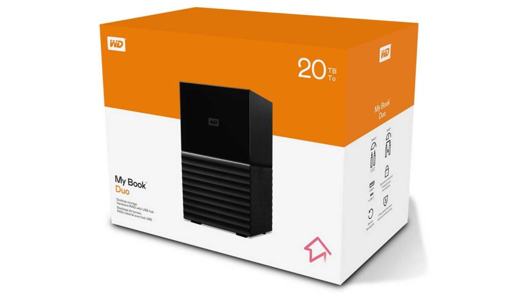 Ổ Cứng Gắn Ngoài WD My Book Duo 20TB (3,5" | USB-C | WDBFBE0200JBK-SESN) 12 Ổ Cứng Gắn Ngoài WD My Book Duo 20TB (3,5" | USB-C | WDBFBE0200JBK-SESN)