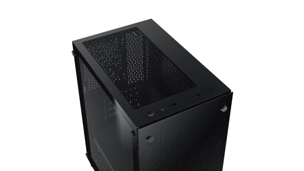 Vỏ Case Xigmatek NYM 2F Black (MidTower | Màu Đen | Sẵn 2 Fan)