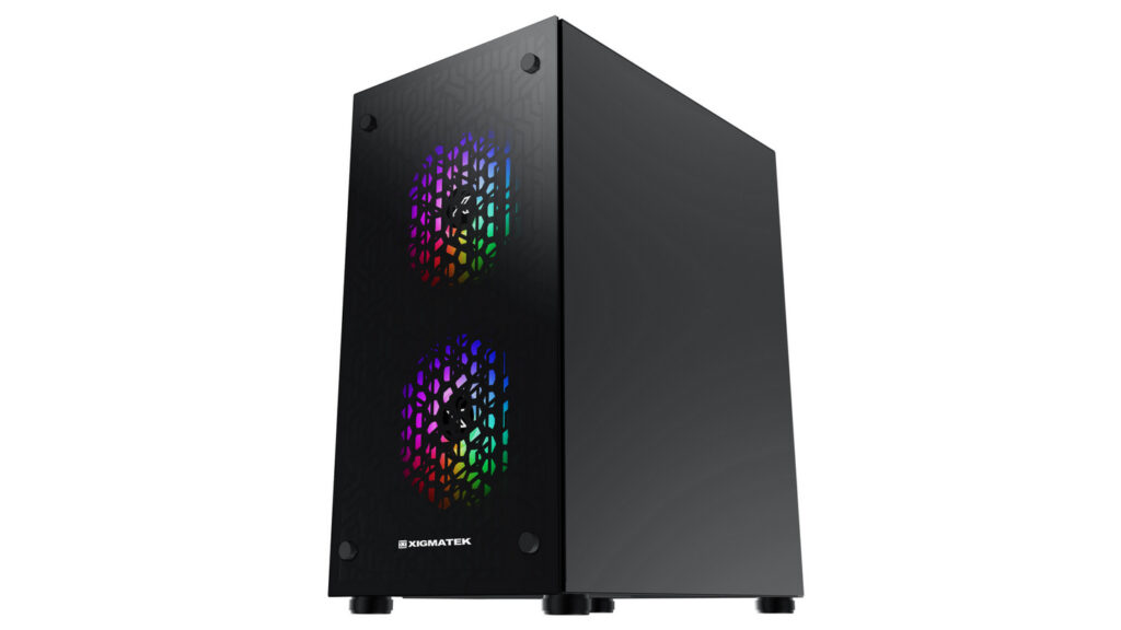 Vỏ Case Xigmatek NYM 2F Black (MidTower | Màu Đen | Sẵn 2 Fan)