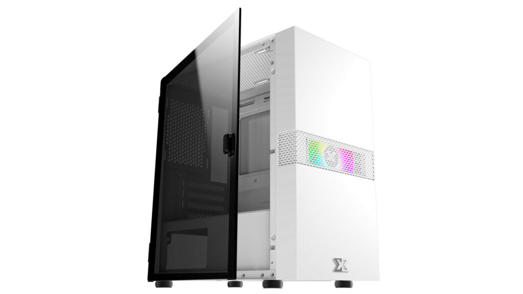 Vỏ Case Xigmatek FADIL ARCTIC 1F (MidTower | Màu Trắng | Sẵn 1 Fan)