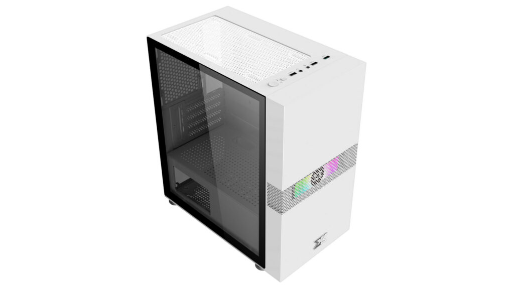Vỏ Case Xigmatek FADIL ARCTIC 1F (MidTower | Màu Trắng | Sẵn 1 Fan)