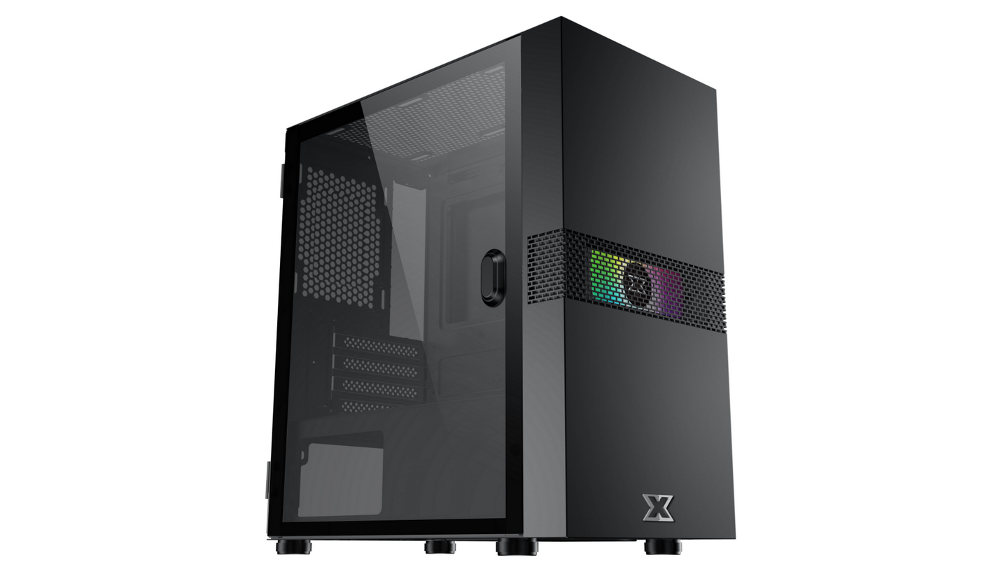 Vỏ Case Xigmatek FADIL 1F (MidTower | Màu Đen | Sẵn 1 Fan)