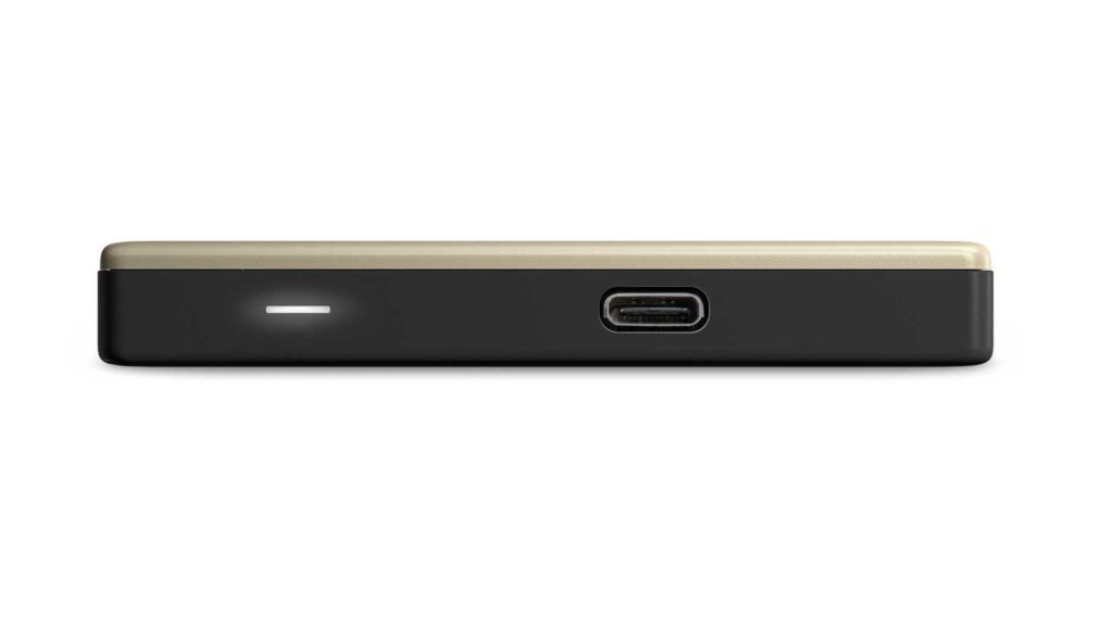 Ổ Cứng Di Động WD My Passport Ultra 2TB (2,5" | USB-C | WDBC3C0020BGD-WESN | Màu Vàng)