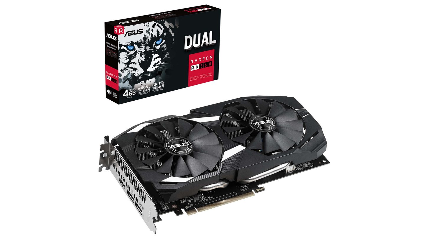 Card màn hình Asus Dual RX 560 (DUAL-RX560-4GB)