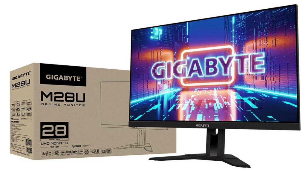 Màn hình Gigabyte M28U (28inch | UHD | IPS | 144Hz | HDR400 | FreeSync Premium ) 14 Màn hình Gigabyte M28U (28inch | UHD | IPS | 144Hz | HDR400 | FreeSync Premium )
