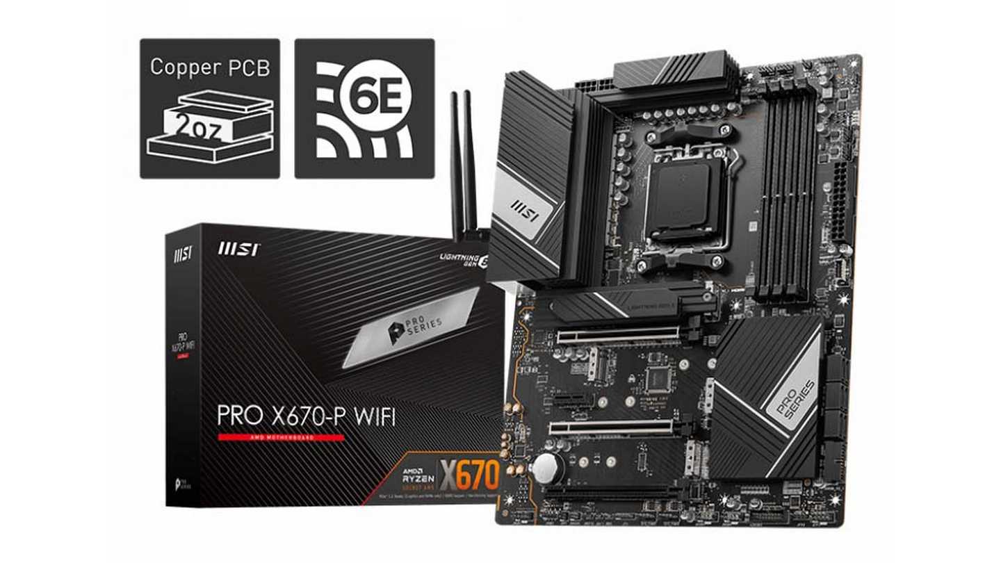 Mainboard MSI PRO X670-P WIFI (AM5 | 4 Khe RAM)