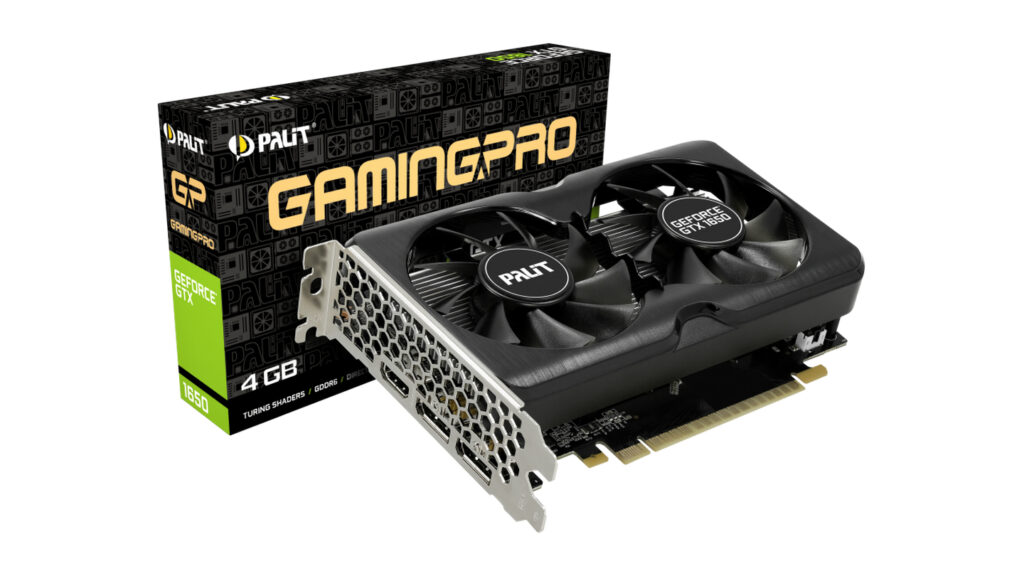 Card màn hình Palit GeForce GTX 1650 GP 12 Card màn hình Palit GeForce GTX 1650 GP