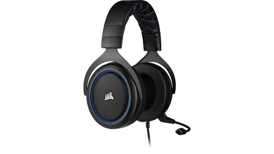 Tai nghe CORSAIR HS50 Pro Stereo Gaming Blue