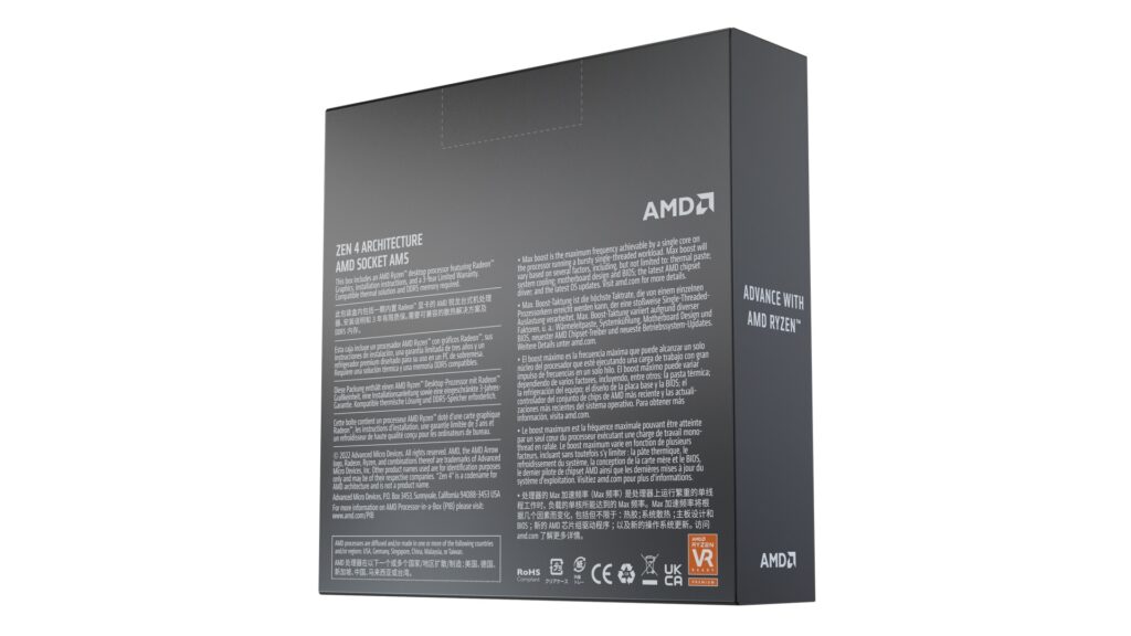 CPU AMD Ryzen 7 7700X (8 Nhân / 16 Luồng | 4.5GHz Boost 5.4GHz | 40MB Cache | TDP 105W | Socket AM5) 9 CPU AMD Ryzen 7 7700X (8 Nhân / 16 Luồng | 4.5GHz Boost 5.4GHz | 40MB Cache | TDP 105W | Socket AM5)