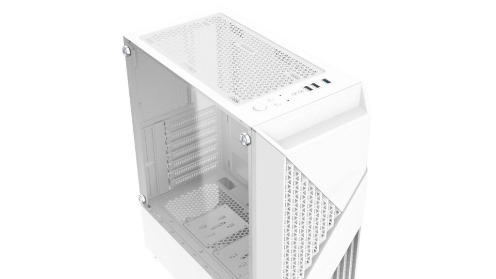 Vỏ Case Xigmatek Infinity 1F Arctic White (MidTower | Màu Trắng | Sẵn 1 Fan)