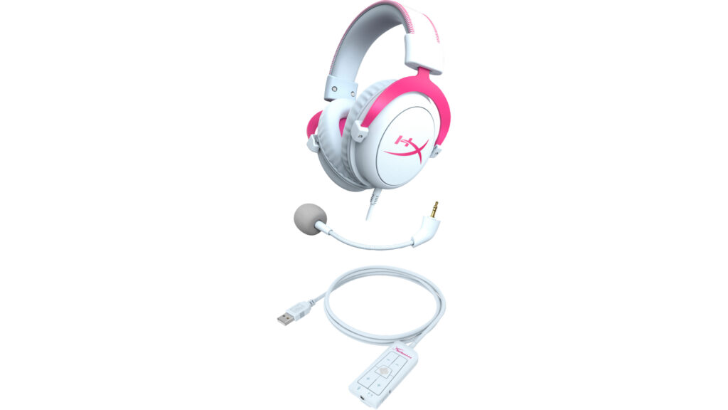 Tai nghe HP HyperX Cloud II Pink