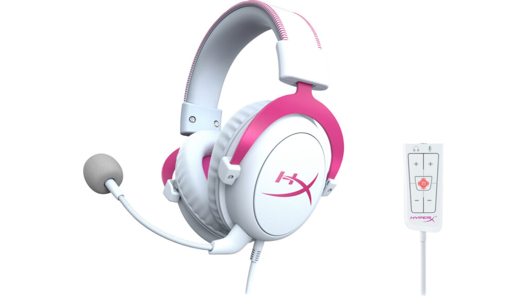 Tai nghe HP HyperX Cloud II Pink