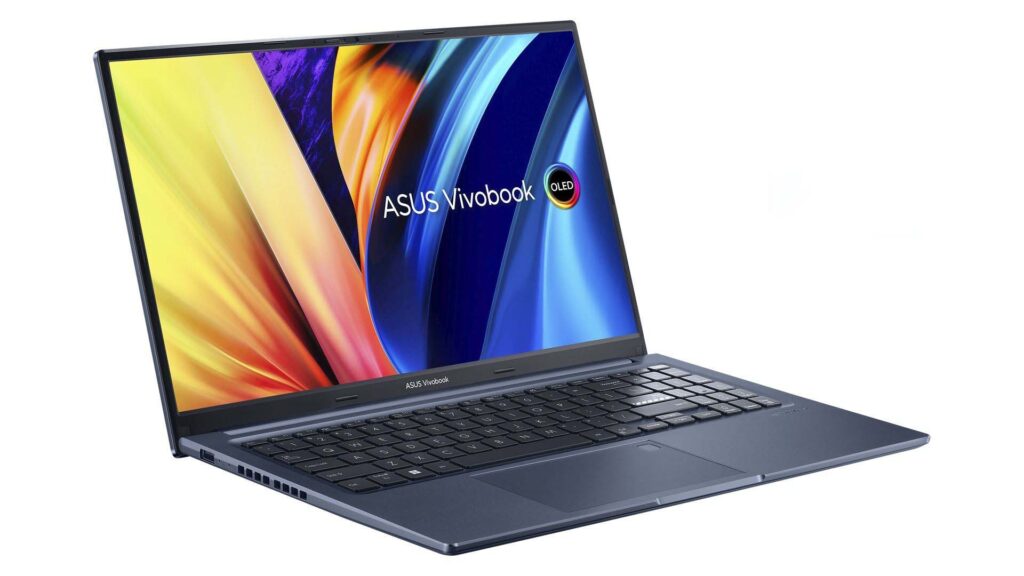 Laptop Asus Vivobook 15X OLED M1503QA-L1028W (Ryzen 5-5600H | 8GB | 512GB | 15.6 inch FHD OLED | Windows 11 SL | Xanh)