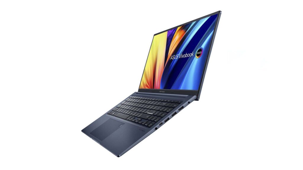 Laptop Asus Vivobook 15X OLED M1503QA-L1028W (Ryzen 5-5600H | 8GB | 512GB | 15.6 inch FHD OLED | Windows 11 SL | Xanh)