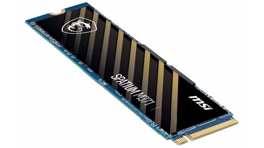 Ổ cứng SSD MSI Spatium M371 1TB (M.2 NVMe Gen3x4 | 2000 MB/s / 1600 MB/s)