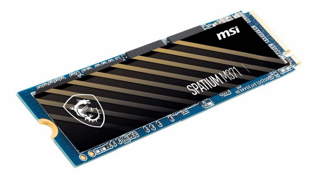 Ổ cứng SSD MSI Spatium M371 1TB (M.2 NVMe Gen3x4 | 2000 MB/s / 1600 MB/s)