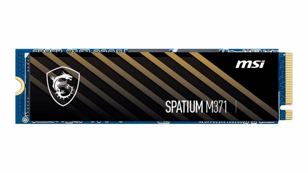 Ổ cứng SSD MSI Spatium M371 1TB (M.2 NVMe Gen3x4 | 2000 MB/s / 1600 MB/s)