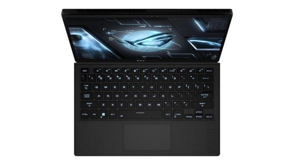 Laptop ASUS ROG Flow Z13 GZ301ZE-LD6688W (i9-12900H | RTX3050Ti | RAM 16GB | SSD 1TB | 13.4-WUXGA-Touch | Win11 | Đen) 14 Laptop ASUS ROG Flow Z13 GZ301ZE-LD6688W (i9-12900H | RTX3050Ti | RAM 16GB | SSD 1TB | 13.4-WUXGA-Touch | Win11 | Đen)